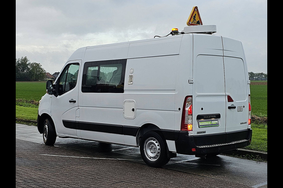 Renault Master T35 2.3 dCi 135 L2H2 DC Airco 130Pk Oh-Historie 1e Eigenaar Euro6!
