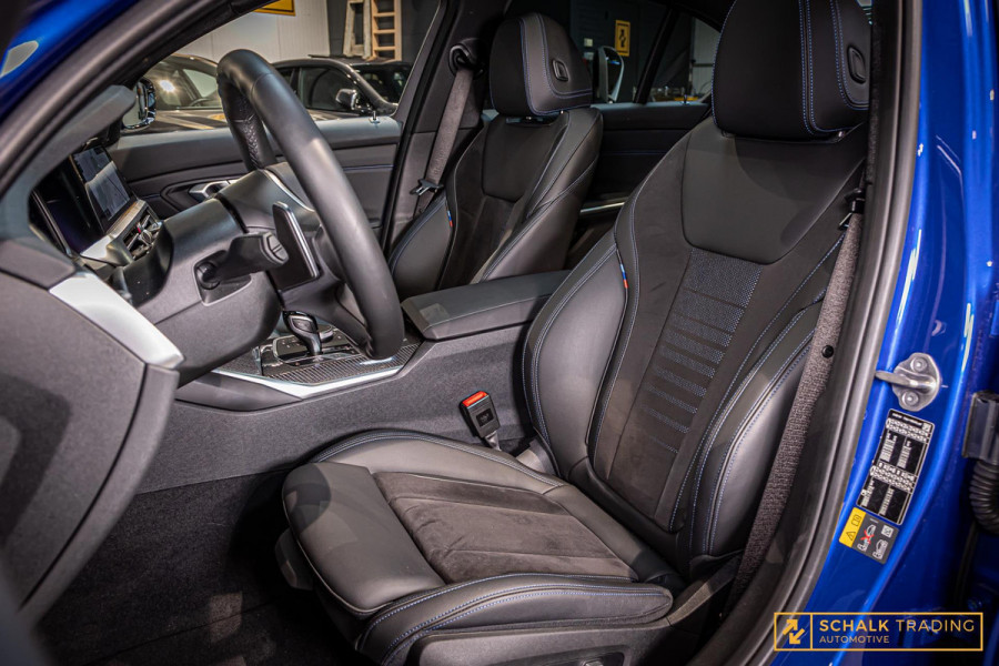 BMW 3 Serie 330E xDrive|Pano|M-Sport|TrekH|E-stoel|Garantie|HUD|1eig