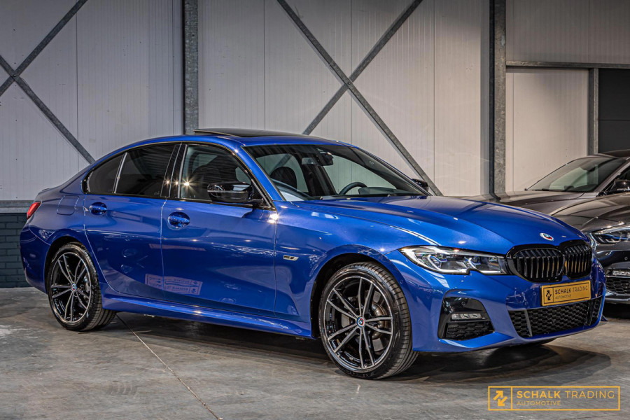 BMW 3 Serie 330E xDrive|Pano|M-Sport|TrekH|E-stoel|Garantie|HUD|1eig