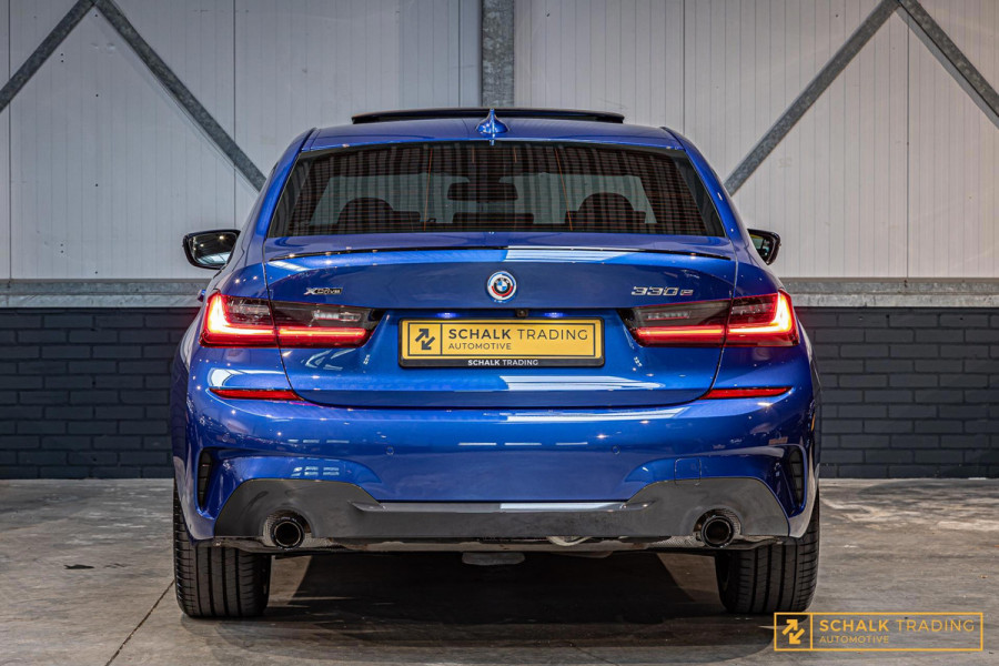 BMW 3 Serie 330E xDrive|Pano|M-Sport|TrekH|E-stoel|Garantie|HUD|1eig