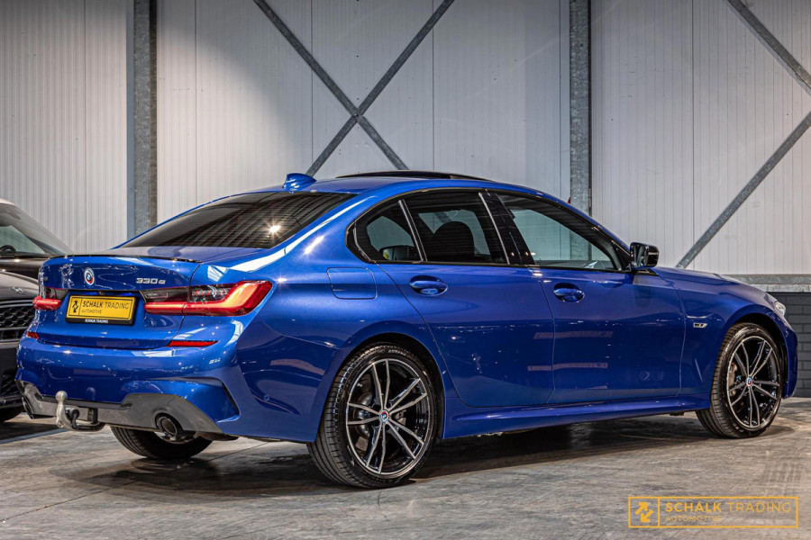 BMW 3 Serie 330E xDrive|Pano|M-Sport|TrekH|E-stoel|Garantie|HUD|1eig