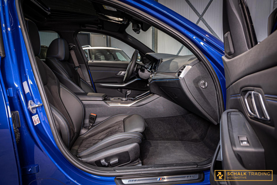 BMW 3 Serie 330E xDrive|Pano|M-Sport|TrekH|E-stoel|Garantie|HUD|1eig