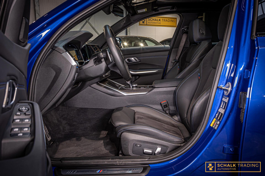 BMW 3 Serie 330E xDrive|Pano|M-Sport|TrekH|E-stoel|Garantie|HUD|1eig
