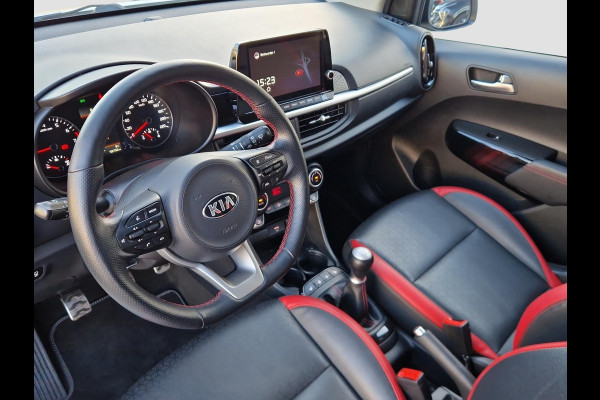Kia Picanto 1.0 DPi GT-Line NAVI - STOEL+STUURVERWARMING - 17 INCH LMV