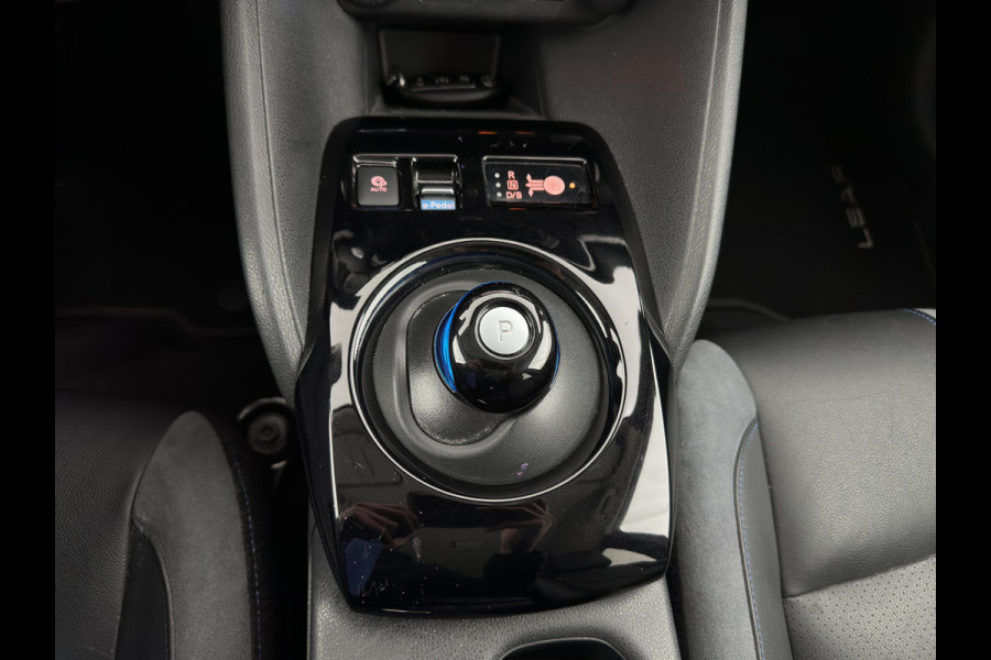 Nissan Leaf Tekna 40 kWh { SOH-92% } (INCL-BTW ) *LUXURY-LEATHER | FULL-LED | KEYLESS | NAVI-FULLMAP | BLIND-SPOT | DAB+ | HEATED-COMFORTSEATS | DIGI-COCKPIT | PRIVACY-GLASS | TOPVIEW-CAMERA | 17"ALU*