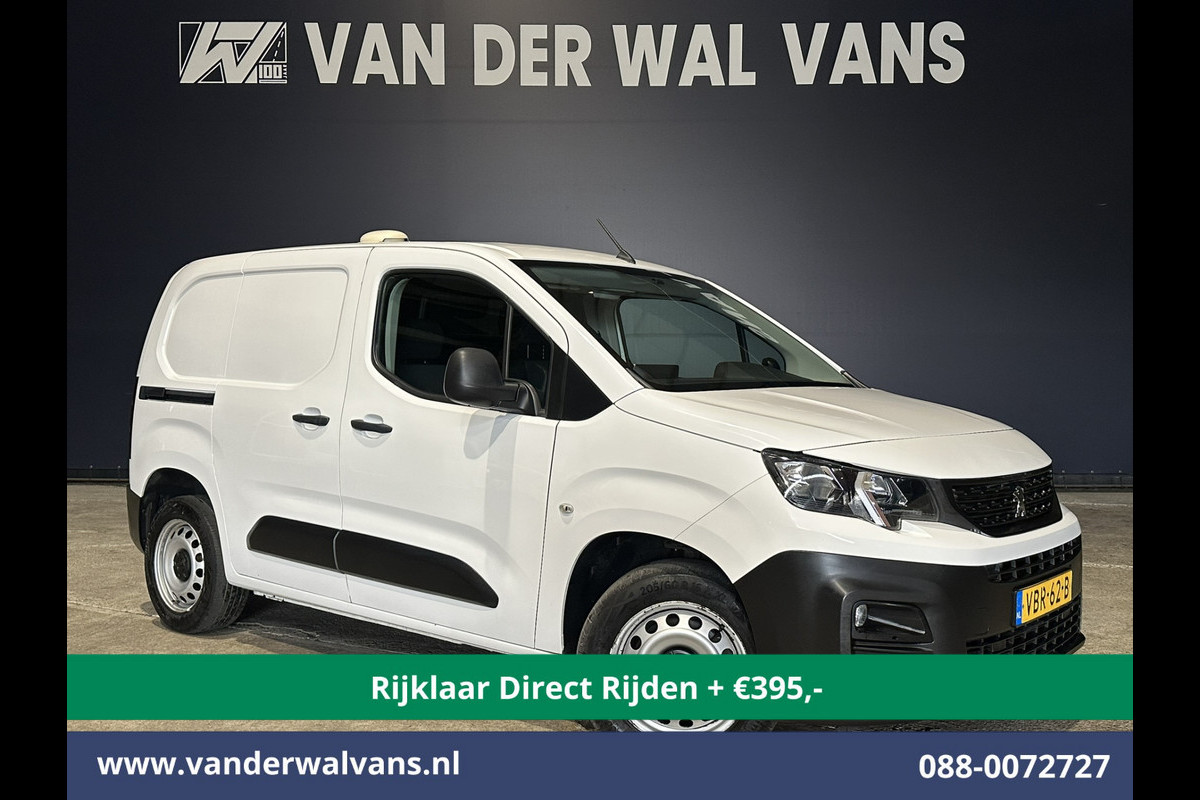 Peugeot Partner 1.5 BlueHDI 102pk L1H1 Euro6 *Rijklaar Direct Rijden* Airco | Apple Carplay | Android Auto | Cruisecontrol | Trekhaak Parkeersensoren