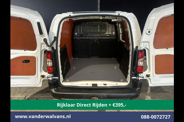 Peugeot Partner 1.5 BlueHDI 102pk L1H1 Euro6 *Rijklaar Direct Rijden* Airco | Apple Carplay | Android Auto | Cruisecontrol | Trekhaak Parkeersensoren