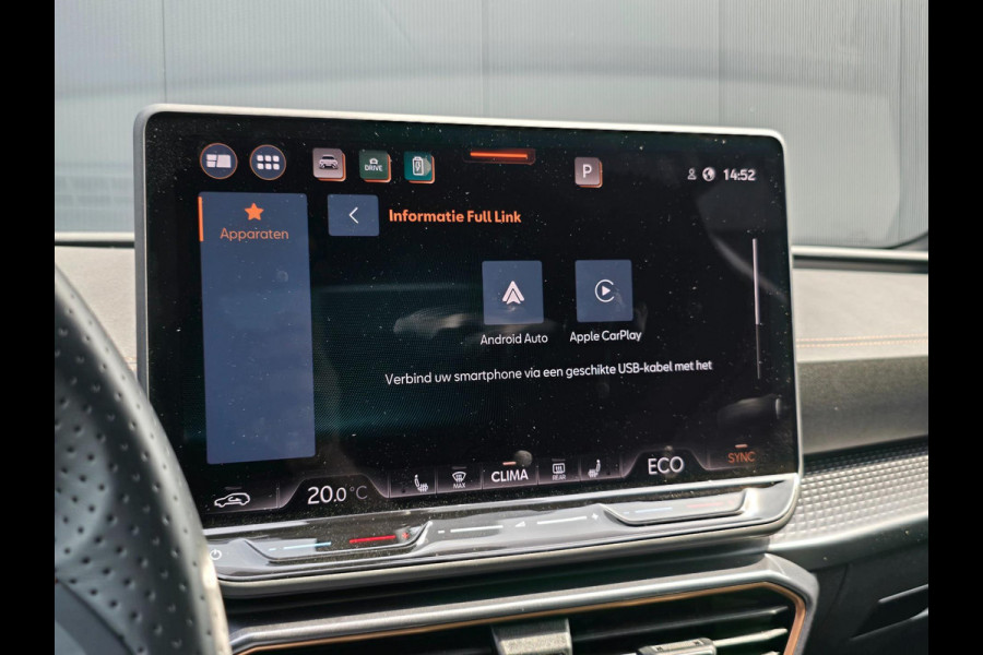 CUPRA Leon 1.5 TSI e-Hybrid VZ Nieuw Model 272PK Carplay/SENNHEISER/Stoelverwarming/Navi