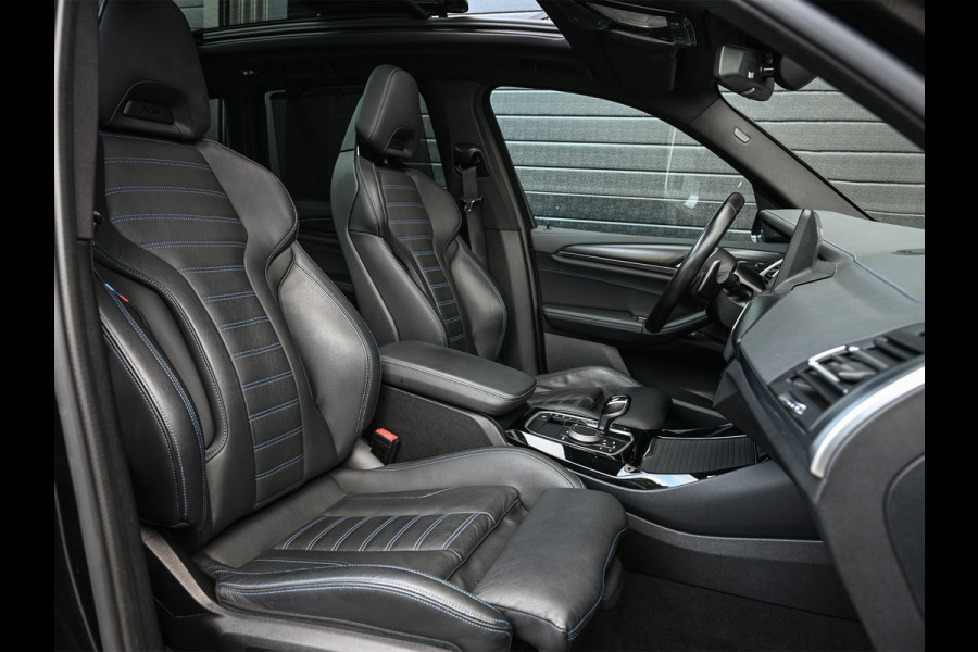 BMW X3 xDrive30e HIGH EXECUTIVE | M-SPORT | SHADOW LINE | COMFORT ACCESS | ACTIVE CRUISE | HEAD-UP | LEDER | STOELVERWARMING | PANORAMA