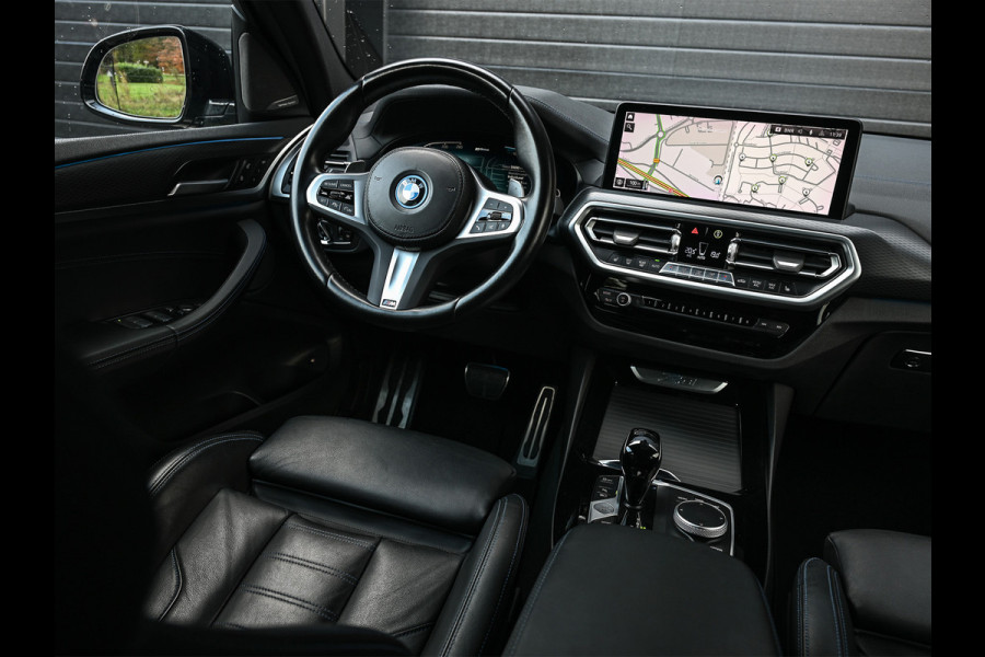 BMW X3 xDrive30e HIGH EXECUTIVE | M-SPORT | SHADOW LINE | COMFORT ACCESS | ACTIVE CRUISE | HEAD-UP | LEDER | STOELVERWARMING | PANORAMA