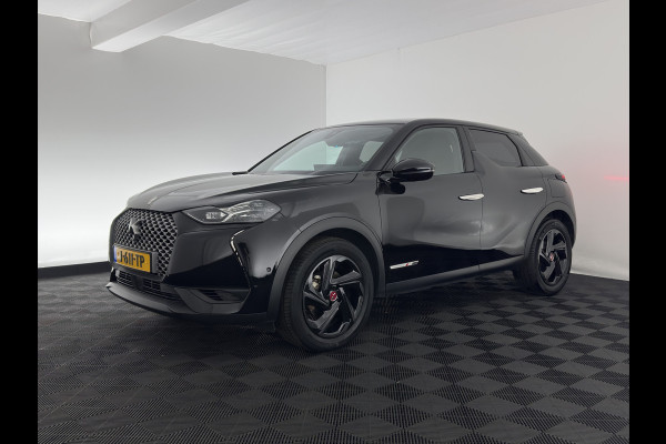 DS DS 3 Crossback E-Tense Performance Line+ 50 kWh [ 3-Fase ] {SOH-90%} (INCL-BTW) *LEATHER-FABRIC | MATRIX-LED | ADAPTIVE-CRUISE | DIGI-COCKPIT | HEATED-SPORTSEATS | CAMERA | KEYLESS | NAVI-FULLMAP | DAB+ | ECC | PDC | PRIVACY-GLASS | 18''ALU*