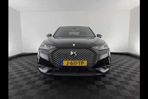 DS DS 3 Crossback E-Tense Performance Line+ 50 kWh [ 3-Fase ] {SOH-90%} (INCL-BTW) *LEATHER-FABRIC | MATRIX-LED | ADAPTIVE-CRUISE | DIGI-COCKPIT | HEATED-SPORTSEATS | CAMERA | KEYLESS | NAVI-FULLMAP | DAB+ | ECC | PDC | PRIVACY-GLASS | 18''ALU*