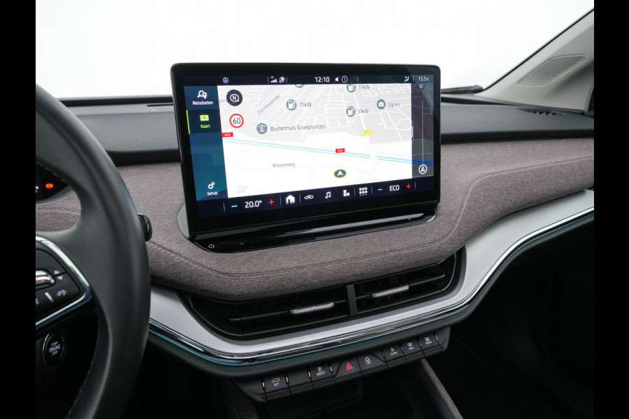 Škoda ENYAQ iV 60 [ 3-Fase ] {SOH-87%} (INCL-BTW) *PANO | FULL-LED | DIGI-COCKPIT | CAMERA | KEYLESS | NAVI-FULLMAP | PRIVACY-GLASS | AMBIENT-LIGHT | ECC | COMFORT-SEATS | DAB + | PDC | CRUISE | CARPLAY | TOWBAR | 19 "ALU*