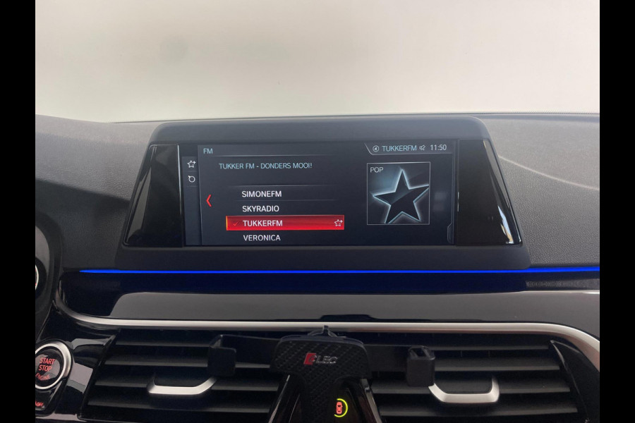 BMW 5 Serie Touring 520i High Executive AUTOMAAT NAVI CRUISE BLUETOOTH LED VERL STUURVERW STOELVERW STOELVENT LEDER NIEUWSTAAT