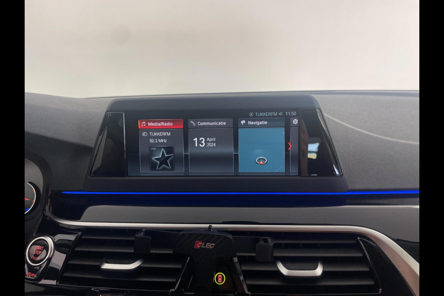 BMW 5 Serie Touring 520i High Executive AUTOMAAT NAVI CRUISE BLUETOOTH LED VERL STUURVERW STOELVERW STOELVENT LEDER NIEUWSTAAT