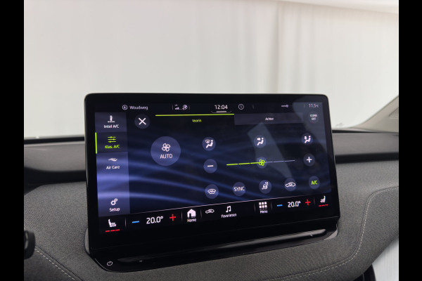 Škoda ENYAQ iV 80 [ 3-Fase ] {SOH-88% } (INCL-BTW) *LEATHER-FABRIC | FULL-LED | DIGI-COCKPIT | CAMERA | KEYLESS | NAVI-FULLMAP | AMBIENT-LIGHT | ECC | HEATED-COMFORTSEATS | DAB+ | PDC | CRUISE | CARPLAY | TOWBAR | 19"ALU*