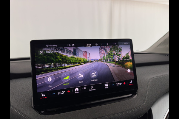 Škoda ENYAQ iV 80 [ 3-Fase ] {SOH-88% } (INCL-BTW) *LEATHER-FABRIC | FULL-LED | DIGI-COCKPIT | CAMERA | KEYLESS | NAVI-FULLMAP | AMBIENT-LIGHT | ECC | HEATED-COMFORTSEATS | DAB+ | PDC | CRUISE | CARPLAY | TOWBAR | 19"ALU*