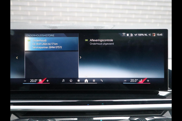 BMW X5 xDrive50e High Executive M Sport Pakket Automaat / Driving Assistant Professional / Stoelventilatie / Panoramadak / Trekhaak / Luchtvering / Iconic Glow / Gesture Control / Harman Kardon / Innovation Pakket / Craftedclarity / Stoelverwarmin voor+achter