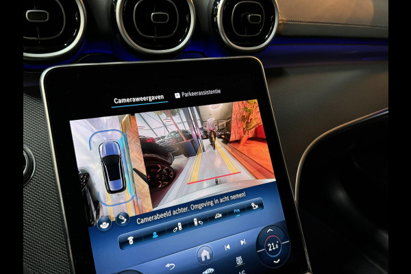 Mercedes-Benz C-Klasse Estate 300 e AMG Line Garantie Trekhaak Massage Pano Ambient 360 Blindspot Elek Achterklep StuurVW Rijklaar