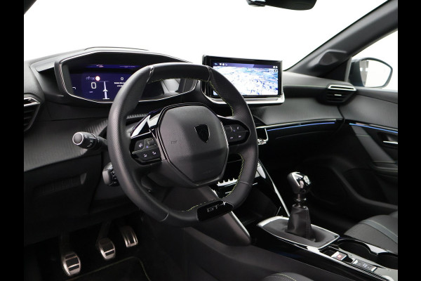 Peugeot 208 1.2 PT 100 PK GT + SPORTSTOELEN | 17 INCH | CAMERA | SFEERVERLICHTING | NAVIGATIE | CARPLAY | DAB