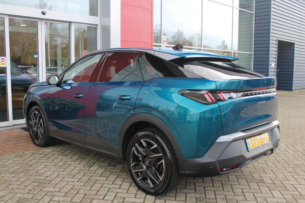 Peugeot 3008 1.2 Hybrid 145PK ALLURE | 360° CAMERA | KEYLESS ENTRY/START | STUUR VERWARMING | ALARM | DODEHOEK DETECTIE | 19" LICHTMETALEN VELGEN | NAVIGATIE | DRAADLOZE APPLE CARPLAY/ANDROID AUTO | ADAPTIVE CRUISE CONTROL | CLIAMTE CONTROL | PARKEERSENSOREN VOOR EN ACHTER |