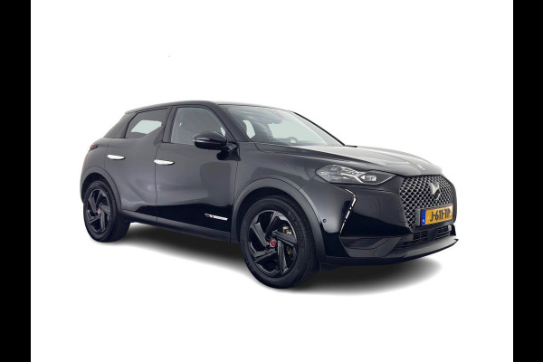 DS DS 3 Crossback E-Tense Performance Line+ 50 kWh [ 3-Fase ] {SOH-90%} (INCL-BTW) *LEATHER-FABRIC | MATRIX-LED | ADAPTIVE-CRUISE | DIGI-COCKPIT | HEATED-SPORTSEATS | CAMERA | KEYLESS | NAVI-FULLMAP | DAB+ | ECC | PDC | PRIVACY-GLASS | 18''ALU*