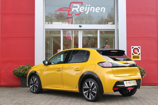 Peugeot 208 1.2 100PK GT | NAVIGATIE | KEYLESS ENTRY/START | APPLE CARPLAY/ANDROID AUTO | LICHTMETALEN VELGEN 17" | 3-D INSTRUMENTENPANEEL | DAB+ RADIO | DODEHOEK DETECTIE | CRUISE CONTROL | LANE ASSIST | CLIMATE CONTROL | ZWART DAK |