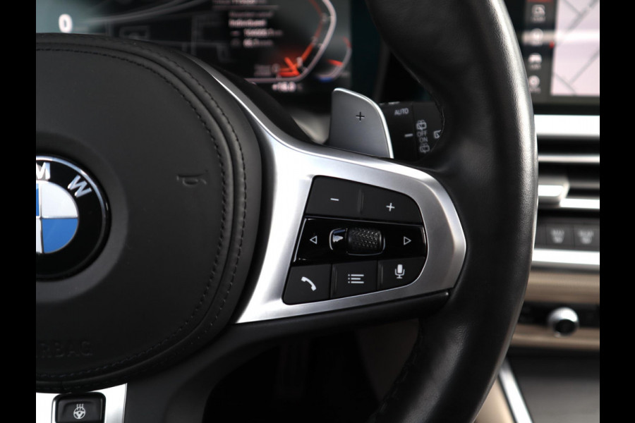 BMW 3 Serie Touring 320i High Executive M Sport Pakket Automaat / Live Cockpit Professional / Panoramadak / Leder / Adaptive Cruise Control / Head-Up Display / Apple CarPlay / 19 Inch / M Sportremsysteem / Shadow Line / LED / Extra Getint Glas / Stoelverwarming