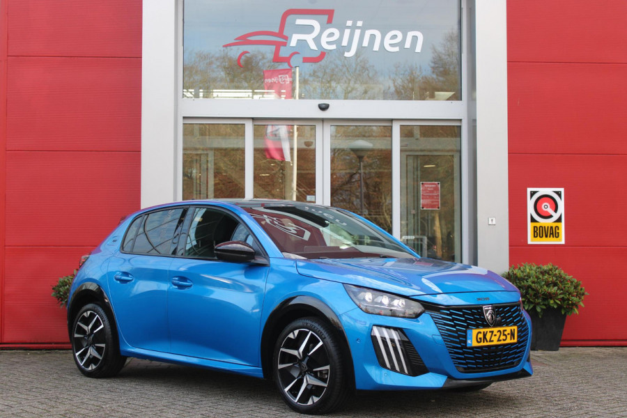 Peugeot 208 1.2 100PK GT | PANORAMA DAK | KEYLESS ENTRY/START | DRAADLOZE APPLE CARPLAY/ANDROID AUTO | CAMERA VOOR + ACHTER | DRAADLOZE TELEFOONLADER | 17" LICHTEMTALEN VELGEN | FULL LED KOPLAMPEN | DODEHOEK DETECTIE | PARKEERSENSOREN VOOR + ACHTER | CRUISE CONTROL | CLIMATE CONTROL |