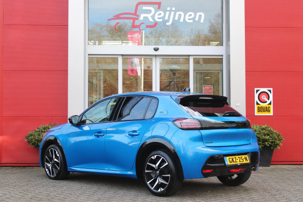 Peugeot 208 1.2 100PK GT | PANORAMA DAK | KEYLESS ENTRY/START | DRAADLOZE APPLE CARPLAY/ANDROID AUTO | CAMERA VOOR + ACHTER | DRAADLOZE TELEFOONLADER | 17" LICHTEMTALEN VELGEN | FULL LED KOPLAMPEN | DODEHOEK DETECTIE | PARKEERSENSOREN VOOR + ACHTER | CRUISE CONTROL | CLIMATE CONTROL |