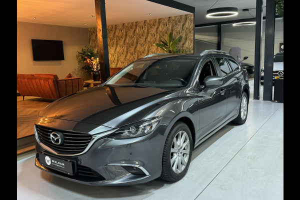 Mazda 6 2.0 SkyActiv-G 165 TS+ Garantie Trekhaak Carplay StoelVW Keyless Blindspot Cruise Clima Navi PDC Led Dab Rijklaar