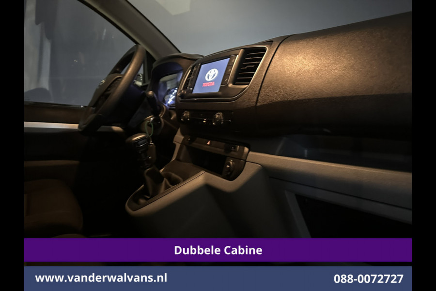 Toyota ProAce 2.0 D-4D 145pk L3H1 Dubbele Cabine Euro6 Airco | 6-zits | Navigatie | Apple Carplay Cruisecontol, Android Auto, 2500kg Trekhaak, Sidebars, Parkeersensoren, Bijrijdersbank