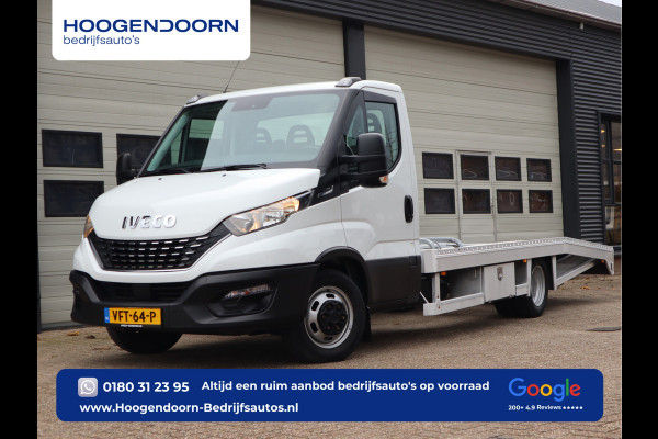 Iveco Daily 40C16 Hi-Matic Euro 6 Automaat Tijhof Oprijwagen - Cruise - Luchtvering Trekhaak