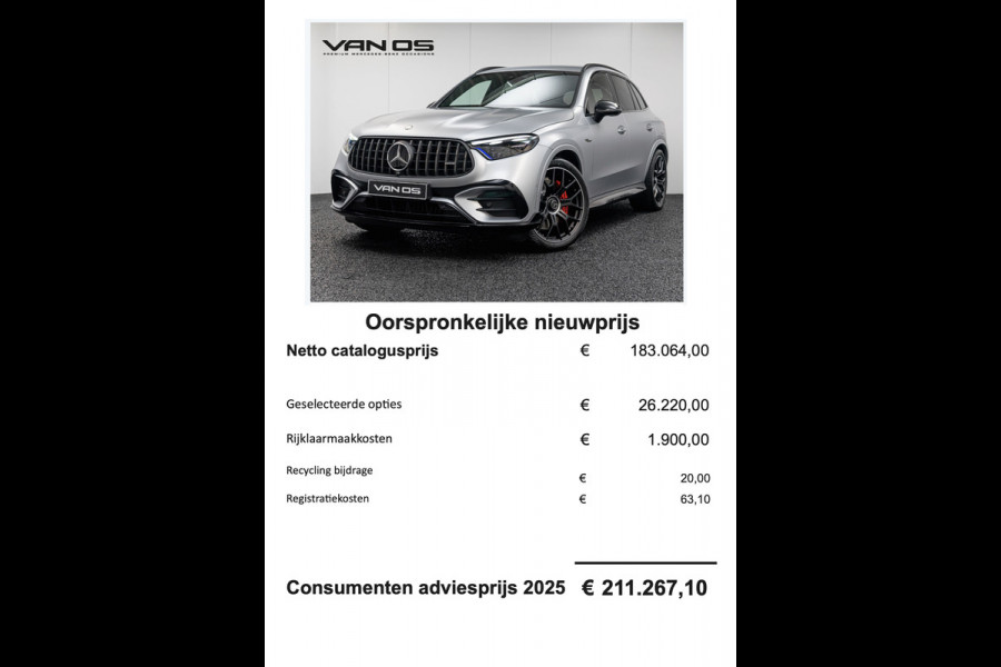 Mercedes-Benz GLC AMG 63 S E Performance | Aero | NIGHT | Perf. stoel