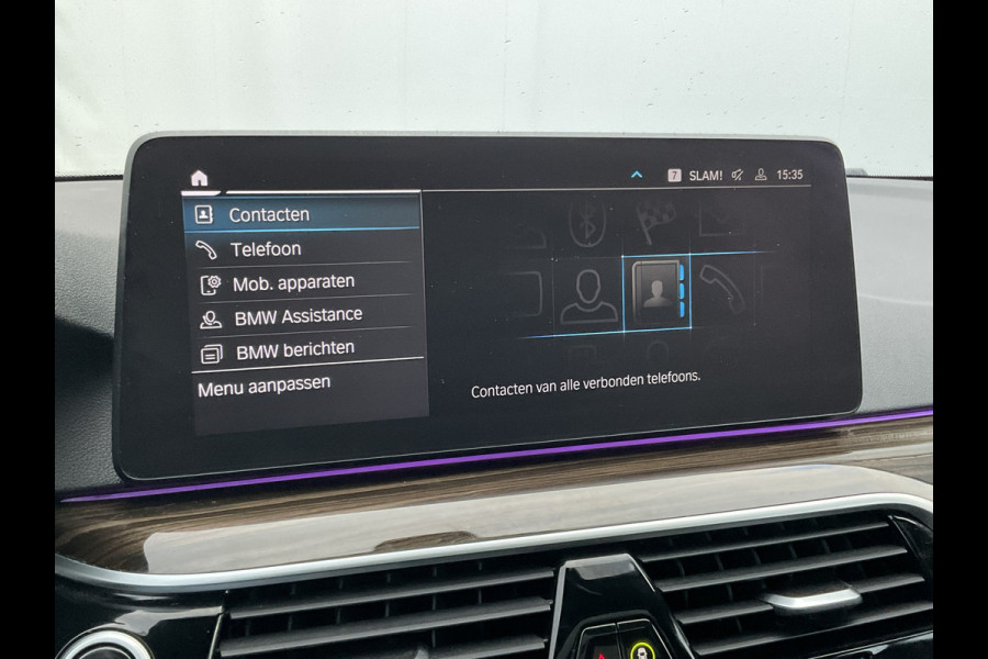 BMW 5 Serie Touring 530e xDrive M-sport HUD Laser Memory 4wielsturing Pano Business Edition Plus