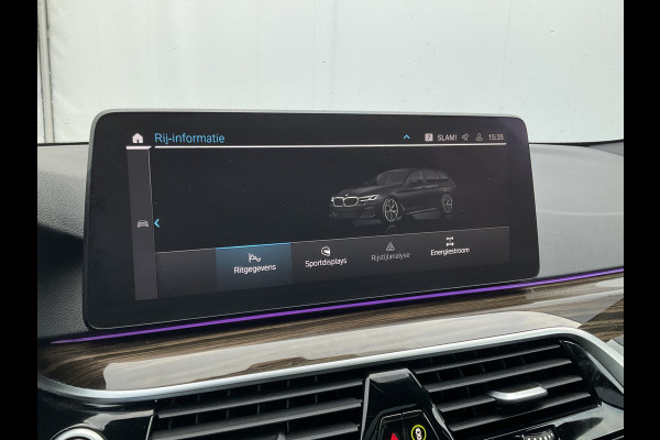 BMW 5 Serie Touring 530e xDrive M-sport HUD Laser Memory 4wielsturing Pano Business Edition Plus