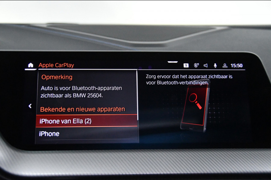 BMW 1-serie 118i High Executive, Pano, Sfeerverlichting, Applecarplay