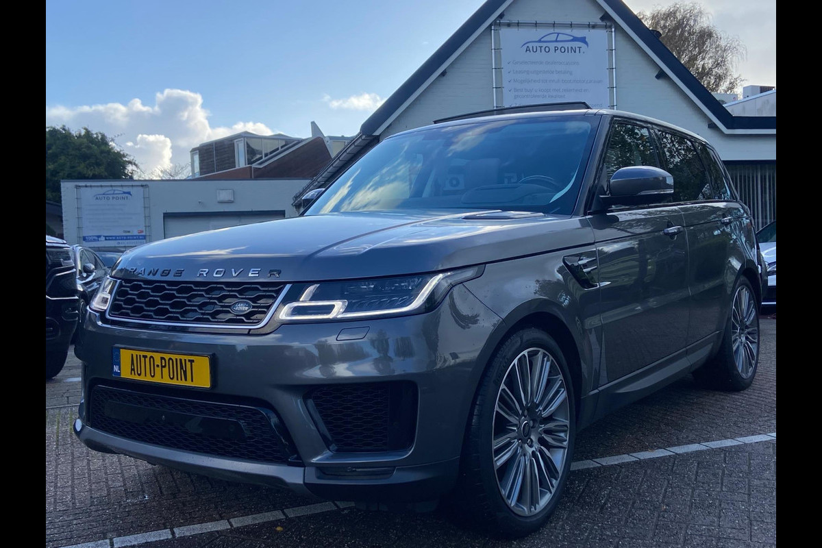 Land Rover Range Rover Sport P400 HYBRID PANO/HEADUP/DEALER ONDERHOUDEN