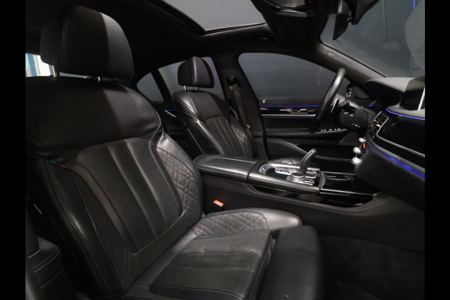 BMW 7 Serie 745e High Executive M Sport [SCHUIFKANTELDAK, HARMAN/KARDON, APPLE CARPLAY, ANDROID, ELEKTRISCH VERSTELBARE STOELEN V+A, STOELMASSAGE V+A, LUCHTVERING, 360 CAMERA, HEAD-UP, STUURVERWARMING, STOELVERWARMING, NIEUWSTAAT]