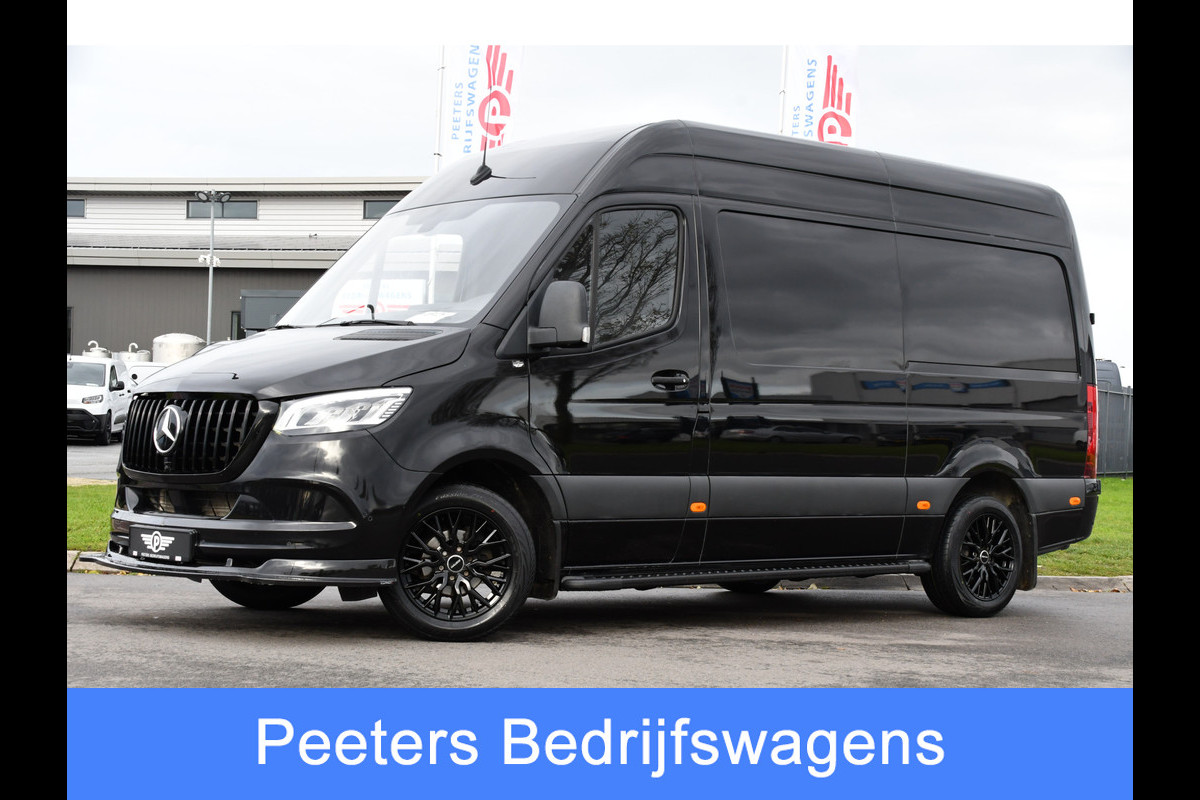 Mercedes-Benz Sprinter 317 1.9 CDI L2H2 RWD AMG Black Edition FACELIFT! Camera, Cruise, Carplay, LED, Multimedia, 170pk, NAVI, Automaat, Uniek!