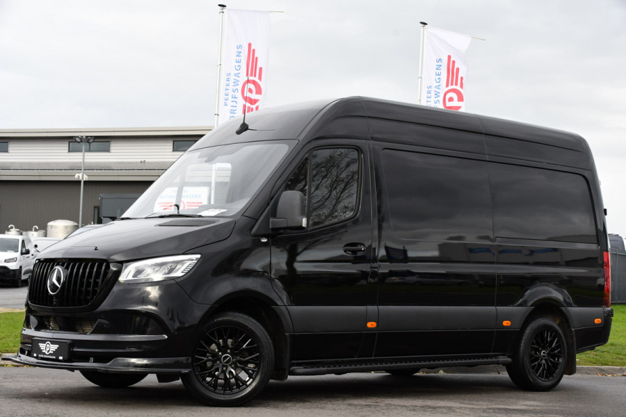 Mercedes-Benz Sprinter 317 1.9 CDI L2H2 RWD AMG Black Edition FACELIFT! Camera, Cruise, Carplay, LED, Multimedia, 170pk, NAVI, Automaat, Uniek!