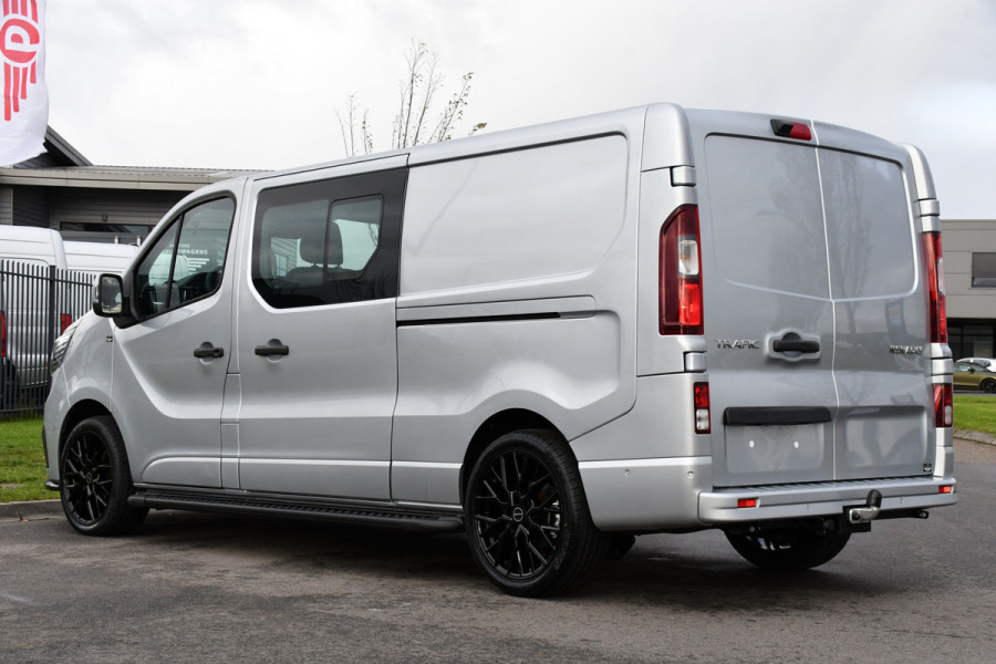Renault Trafic 2.0 170 T29 L2H1 Extra DC Limited Edition Facelift! 3 x Leverbaar, Virtual, Cruise, Carplay, Stoelverwarming, Clima, Automaat, LED, 170PK, 2 x Schuifdeur, Uniek!