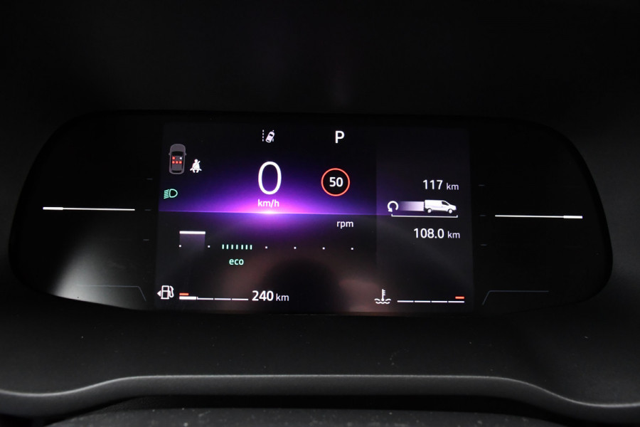 Renault Trafic 2.0 170 T29 L2H1 Extra DC Limited Edition Facelift! 3 x Leverbaar, Virtual, Cruise, Carplay, Stoelverwarming, Clima, Automaat, LED, 170PK, 2 x Schuifdeur, Uniek!