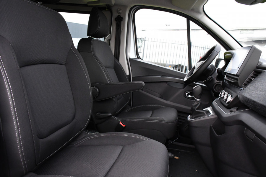 Renault Trafic 2.0 170 T29 L2H1 Extra DC Limited Edition Facelift! 3 x Leverbaar, Virtual, Cruise, Carplay, Stoelverwarming, Clima, Automaat, LED, 170PK, 2 x Schuifdeur, Uniek!