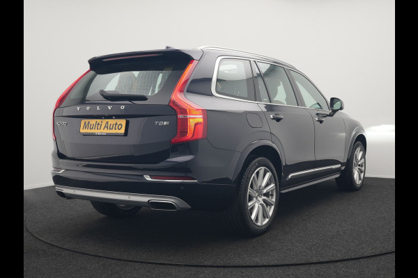 Volvo XC90 T8 Twin Engine AWD Inscription 7 Persoons Plug In Hybrid 394pk Dealer O.H. PHEV | Panodak | Adaptive Cruise | 360 Camera | Harman & Kardon | Lederen Sportstoelen Memory & Verwarmd | Apple Carplay | Virtual | Keyless | Blis | Navigatie | DAB |