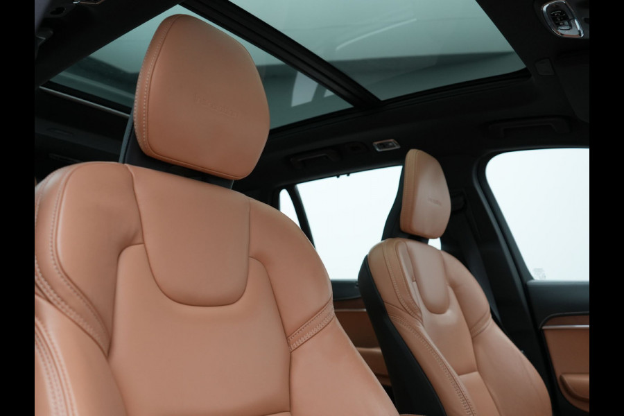 Volvo XC90 T8 Twin Engine AWD Inscription 7 Persoons Plug In Hybrid 394pk Dealer O.H. PHEV | Panodak | Adaptive Cruise | 360 Camera | Harman & Kardon | Lederen Sportstoelen Memory & Verwarmd | Apple Carplay | Virtual | Keyless | Blis | Navigatie | DAB |
