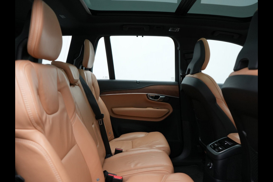 Volvo XC90 T8 Twin Engine AWD Inscription 7 Persoons Plug In Hybrid 394pk Dealer O.H. PHEV | Panodak | Adaptive Cruise | 360 Camera | Harman & Kardon | Lederen Sportstoelen Memory & Verwarmd | Apple Carplay | Virtual | Keyless | Blis | Navigatie | DAB |