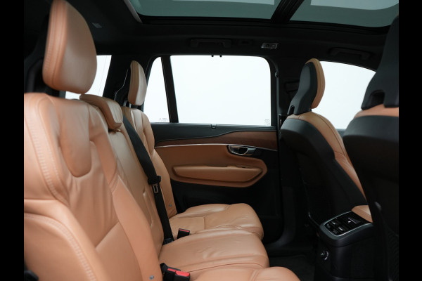 Volvo XC90 T8 Twin Engine AWD Inscription 7 Persoons Plug In Hybrid 394pk Dealer O.H. PHEV | Panodak | Adaptive Cruise | 360 Camera | Harman & Kardon | Lederen Sportstoelen Memory & Verwarmd | Apple Carplay | Virtual | Keyless | Blis | Navigatie | DAB |