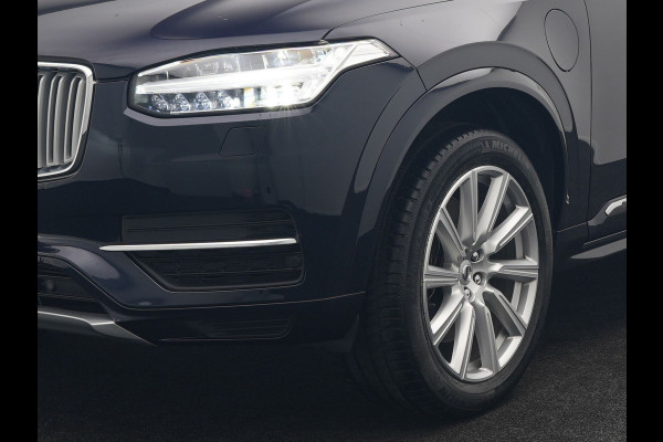 Volvo XC90 T8 Twin Engine AWD Inscription 7 Persoons Plug In Hybrid 394pk Dealer O.H. PHEV | Panodak | Adaptive Cruise | 360 Camera | Harman & Kardon | Lederen Sportstoelen Memory & Verwarmd | Apple Carplay | Virtual | Keyless | Blis | Navigatie | DAB |
