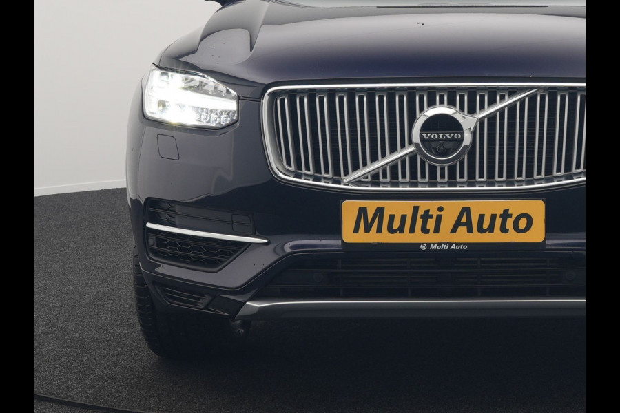 Volvo XC90 T8 Twin Engine AWD Inscription 7 Persoons Plug In Hybrid 394pk Dealer O.H. PHEV | Panodak | Adaptive Cruise | 360 Camera | Harman & Kardon | Lederen Sportstoelen Memory & Verwarmd | Apple Carplay | Virtual | Keyless | Blis | Navigatie | DAB |